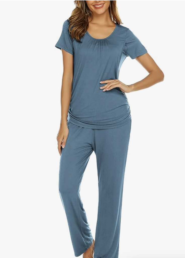 maternity and nursing friendly pajamas for fall